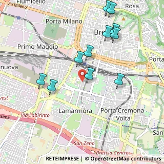 Mappa Via Corfù, 25124 Brescia BS, Italia (1.04909)