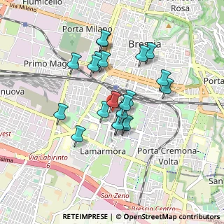 Mappa Via Corfù, 25124 Brescia BS, Italia (0.7245)
