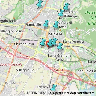 Mappa Via Corfù, 25124 Brescia BS, Italia (1.905)