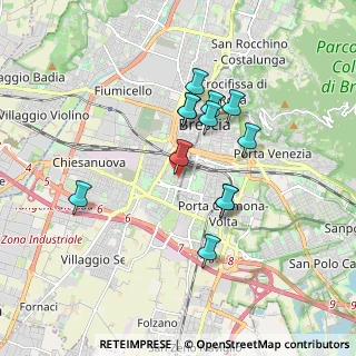 Mappa Via Corfù, 25124 Brescia BS, Italia (1.51083)