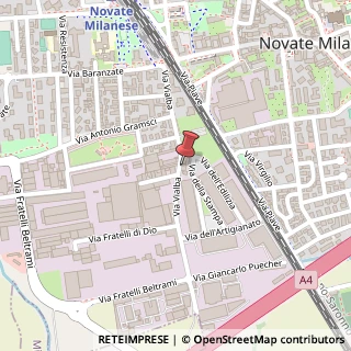 Mappa Via Vialba, 43, 20026 Baranzate, Milano (Lombardia)