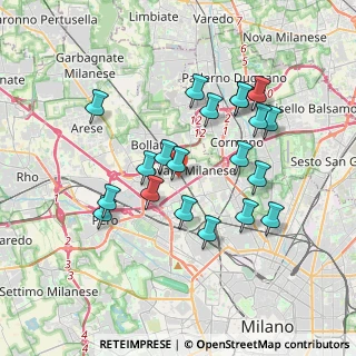 Mappa Via della meccanica, 20026 Novate Milanese MI, Italia (3.411)