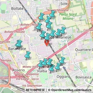Mappa Via della meccanica, 20026 Novate Milanese MI, Italia (0.9445)