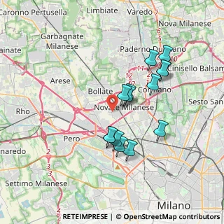Mappa Via A Gramsci, 20026 Novate Milanese MI, Italia (3.16)