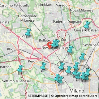 Mappa Via A Gramsci, 20026 Novate Milanese MI, Italia (5.64579)