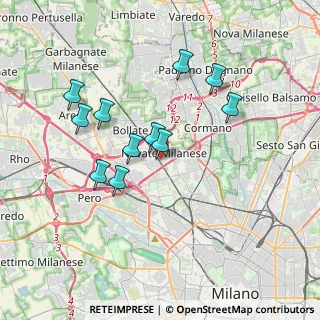 Mappa Via Virgilio, 20026 Novate Milanese MI, Italia (3.29)
