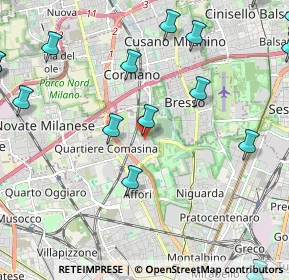 Mappa Via Roberto Fulton, 20161 Milano MI, Italia (3.01875)