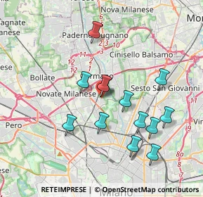 Mappa Via Roberto Fulton, 20161 Milano MI, Italia (3.41692)