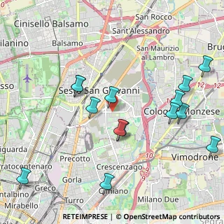 Mappa Via Pace, 20099 Sesto San Giovanni MI, Italia (2.28571)