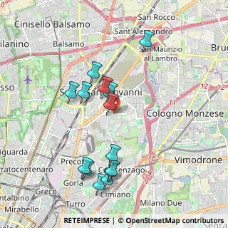 Mappa Via Pace, 20099 Sesto San Giovanni MI, Italia (1.94571)