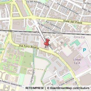 Mappa Via Foro Boario, 29, 25124 Brescia, Brescia (Lombardia)