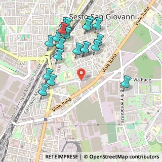 Mappa Via Isonzo, 20099 Sesto San Giovanni MI, Italia (0.513)