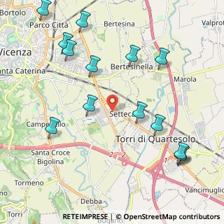 Mappa CC PALLADIO, 36100 Vicenza VI, Italia (2.51714)