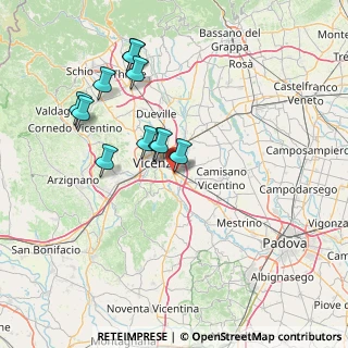 Mappa CC PALLADIO, 36100 Vicenza VI, Italia (14.12273)