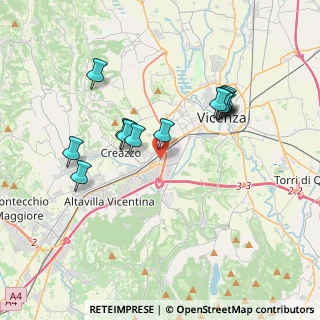 Mappa Quartiere Fieristico di Vicenza, 36100 Vicenza VI, Italia (3.38615)