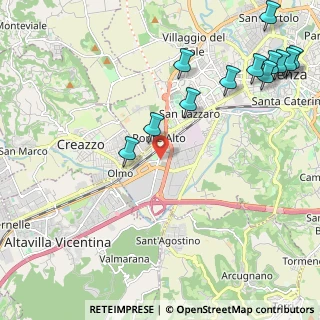 Mappa Quartiere Fieristico di Vicenza, 36100 Vicenza VI, Italia (2.78917)