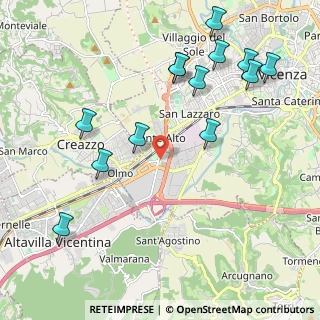 Mappa Quartiere Fieristico di Vicenza, 36100 Vicenza VI, Italia (2.39923)