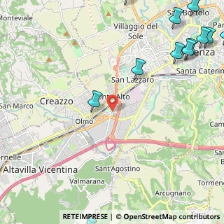 Mappa Quartiere Fieristico di Vicenza, 36100 Vicenza VI, Italia (3.69462)
