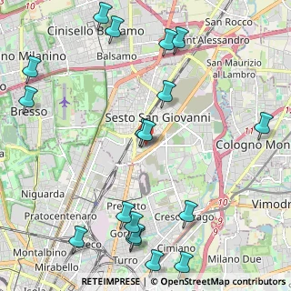 Mappa Via XXIV Maggio, 20099 Sesto San Giovanni MI, Italia (2.83444)