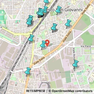 Mappa Via XXIV Maggio, 20099 Sesto San Giovanni MI, Italia (0.631)
