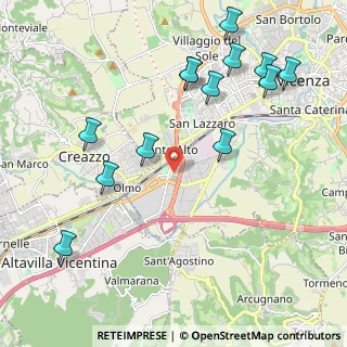 Mappa Via dell’Oreficeria, 36100 Vicenza VI, Italia (2.39231)