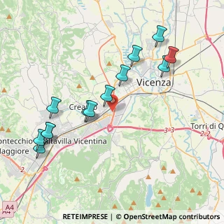 Mappa Via dell’Oreficeria, 36100 Vicenza VI, Italia (4.31923)