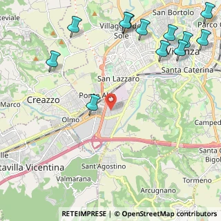 Mappa Via della Meccanica, 36100 Vicenza VI, Italia (3.11917)