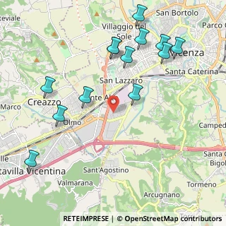 Mappa Via della Meccanica, 36100 Vicenza VI, Italia (2.37385)
