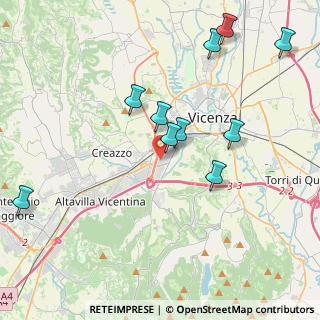 Mappa Via della Meccanica, 36100 Vicenza VI, Italia (4.64455)