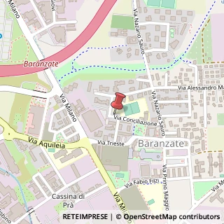 Mappa Via Conciliazione, 22, 20021 Baranzate, Milano (Lombardia)
