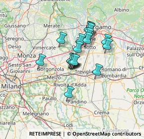 Mappa Via Giuseppe Mazzini, 20062 Cassano d'Adda MI, Italia (8.96053)