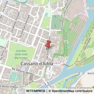 Mappa Via Giuseppe Mazzini, 49, 20062 Cassano d'Adda, Milano (Lombardia)