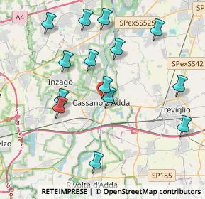 Mappa Via Giuseppe Mazzini, 20062 Cassano d'Adda MI, Italia (4.12)