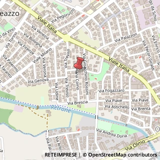 Mappa Via Como,  5, 36051 Creazzo, Vicenza (Veneto)