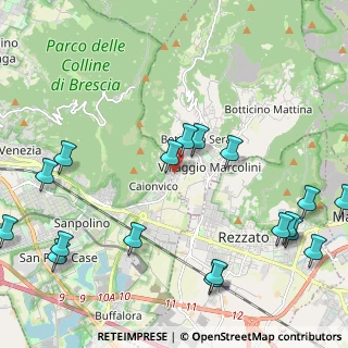 Mappa Via Giulietta Bazoli, 25082 Botticino BS, Italia (2.81611)