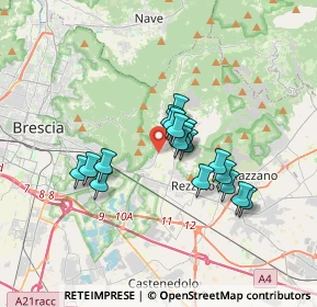 Mappa Via Giulietta Bazoli, 25082 Botticino BS, Italia (2.57611)