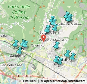 Mappa Via Giulietta Bazoli, 25082 Botticino BS, Italia (2.03765)