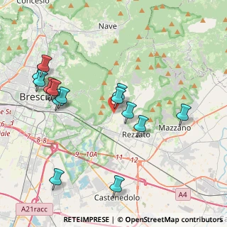 Mappa Via Giulietta Bazoli, 25082 Botticino BS, Italia (4.31)