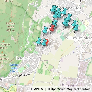 Mappa Via Giulietta Bazoli, 25082 Botticino BS, Italia (0.5515)