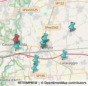 Mappa Via Antonio Gramsci, 24047 Treviglio BG, Italia (3.79727)