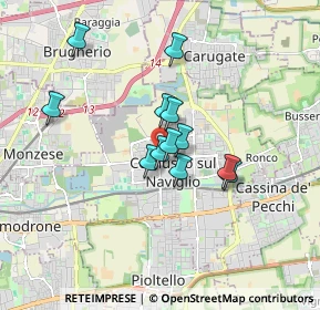 Mappa Via Marco Polo, 20063 Cernusco sul Naviglio MI, Italia (1.285)