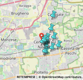 Mappa Via Marco Polo, 20063 Cernusco sul Naviglio MI, Italia (1.01714)