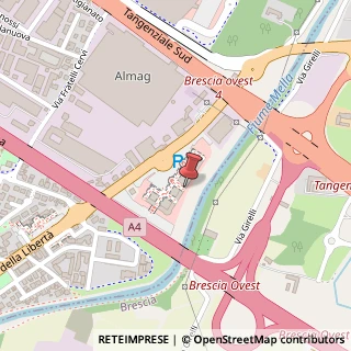 Mappa Via V. Emanuele II, 8, 25030 Roncadelle, Brescia (Lombardia)