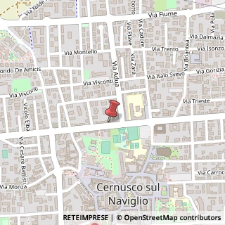 Mappa Via Alessandro Manzoni, 15, 20063 Cernusco sul Naviglio, Milano (Lombardia)