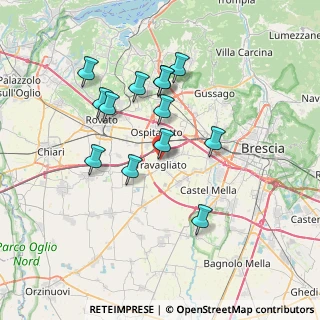 Mappa Via Don Primo Mazzolari, 25039 Travagliato BS, Italia (6.54846)