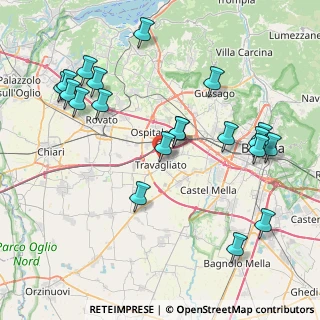Mappa Via Don Primo Mazzolari, 25039 Travagliato BS, Italia (9.0925)