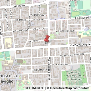 Mappa Via Suor Marina Videmari, 31, 20063 Cernusco sul Naviglio, Milano (Lombardia)