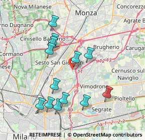 Mappa Via Martesana, 20099 Sesto San Giovanni MI, Italia (3.79846)