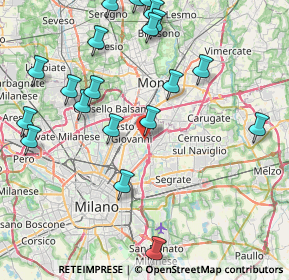 Mappa Via Martesana, 20099 Sesto San Giovanni MI, Italia (9.78)