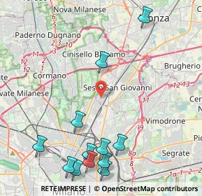 Mappa 20099 Milano MI, Italia (5.36417)